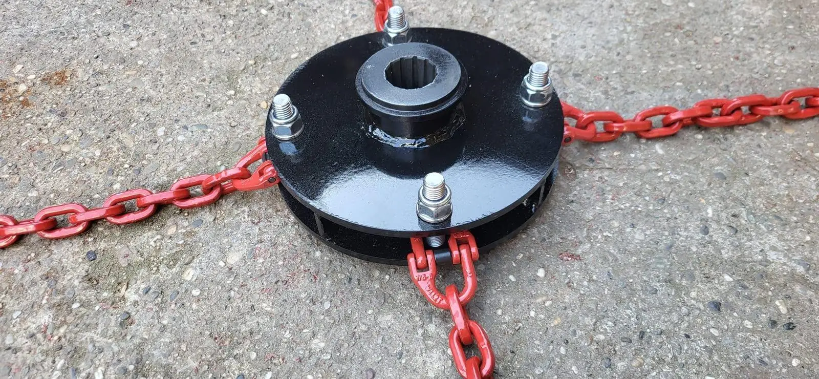 CNC rezan nosač s lancima klase G80